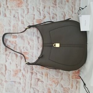 New DeMellier Siena Leather Hobo Bag